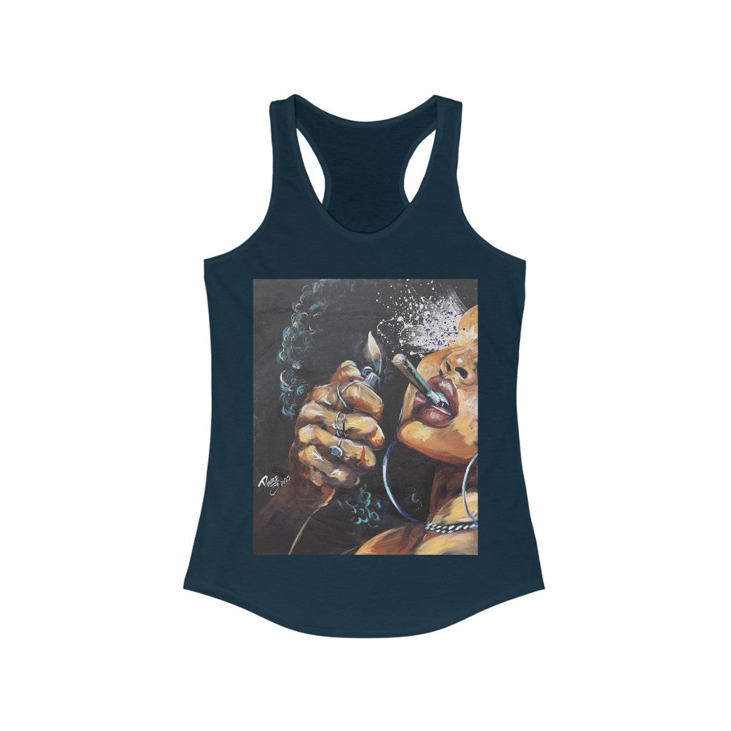 Naturally Dope III Women's Ideal Racerback Tank