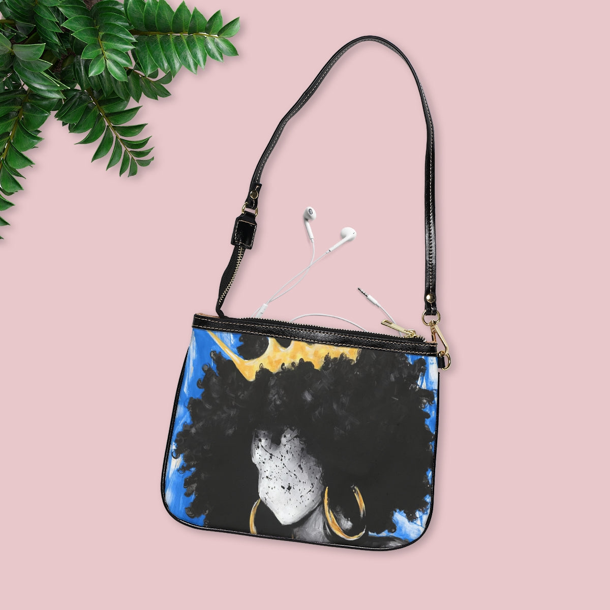 Naturally Queen III BLUE Small Shoulder Bag