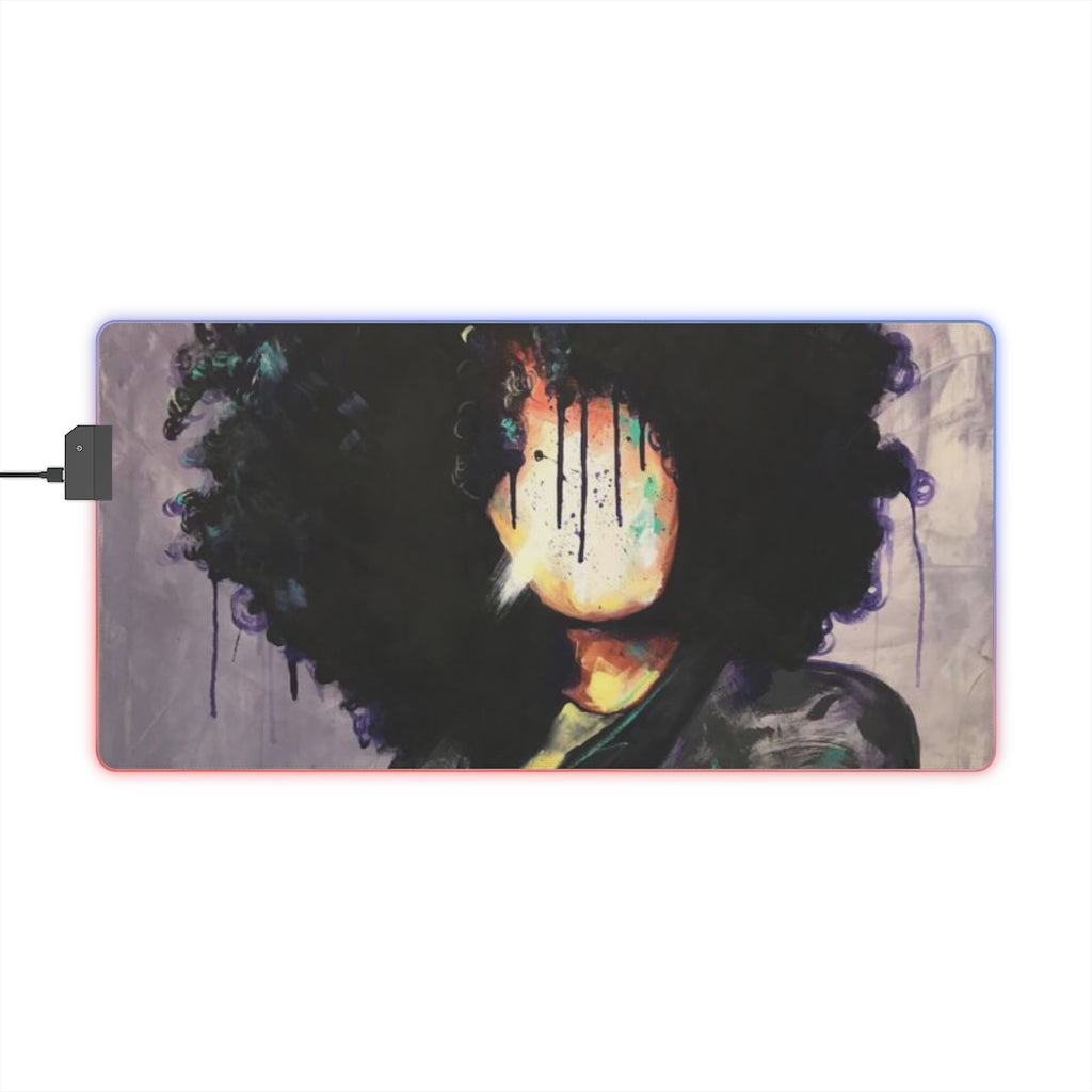 Naturally David LED Gaming Mouse Pad