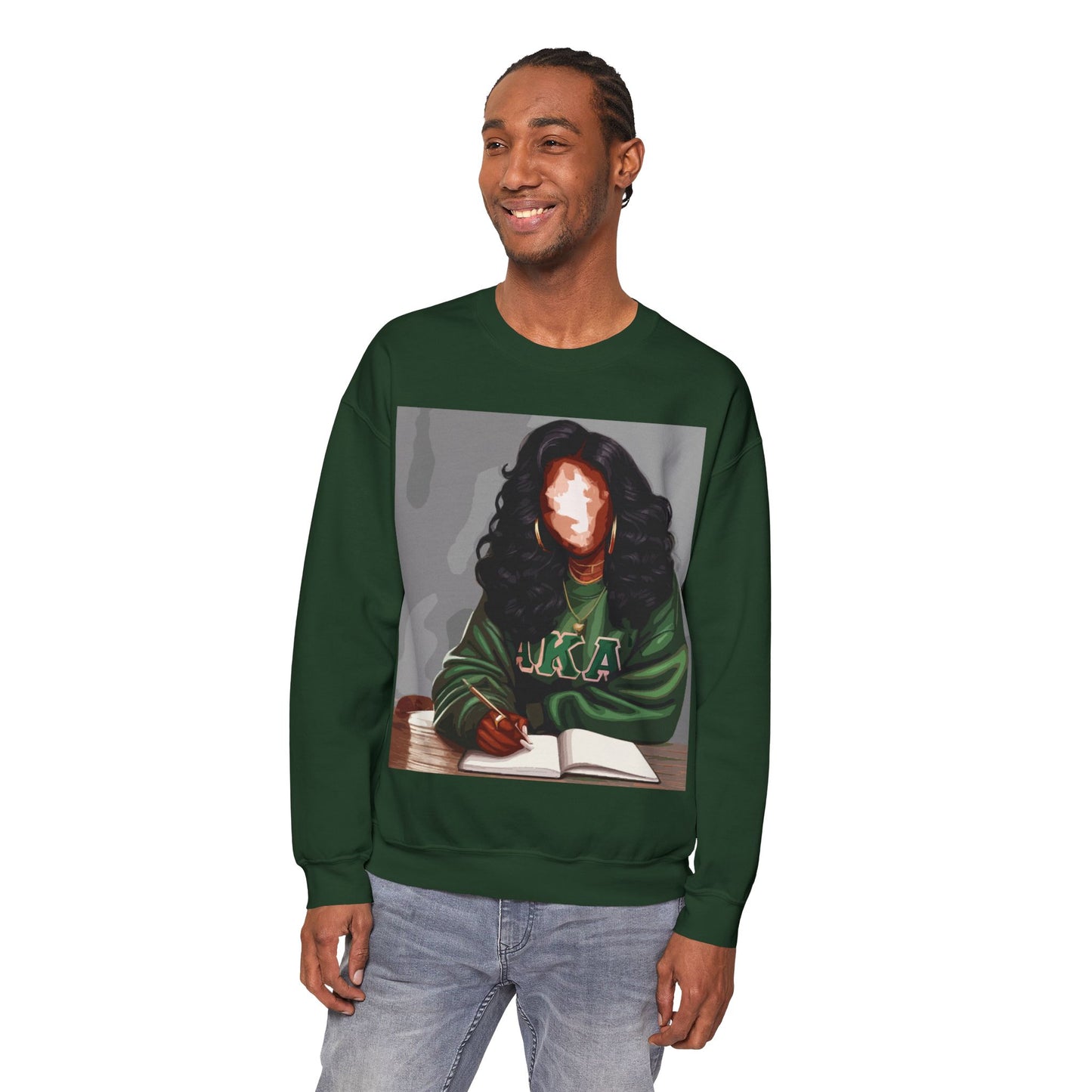 Naturally Divine AKA II Sweatshirt: Unisex, Heavy blend