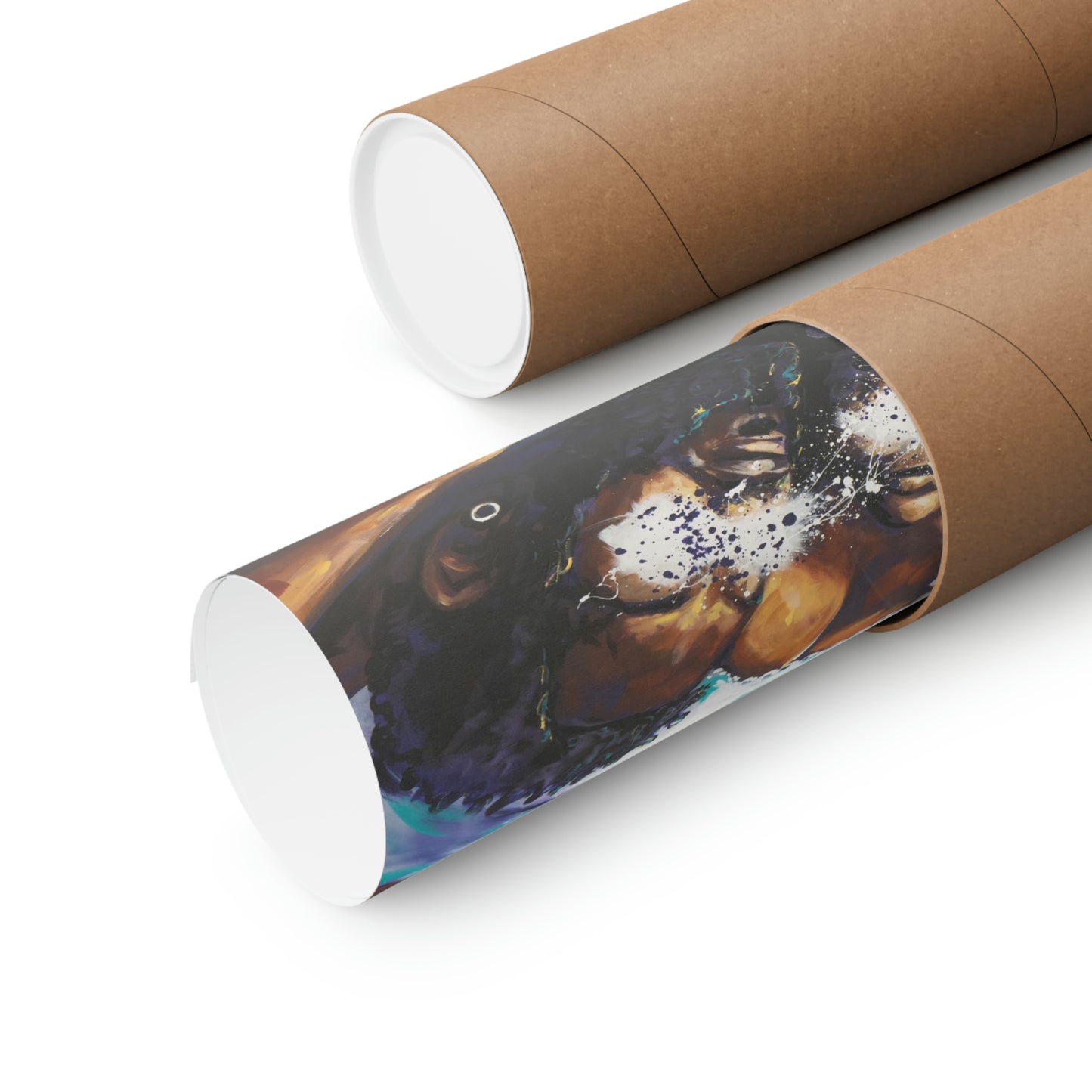 Naturally Black Love XII Matte Vertical Posters