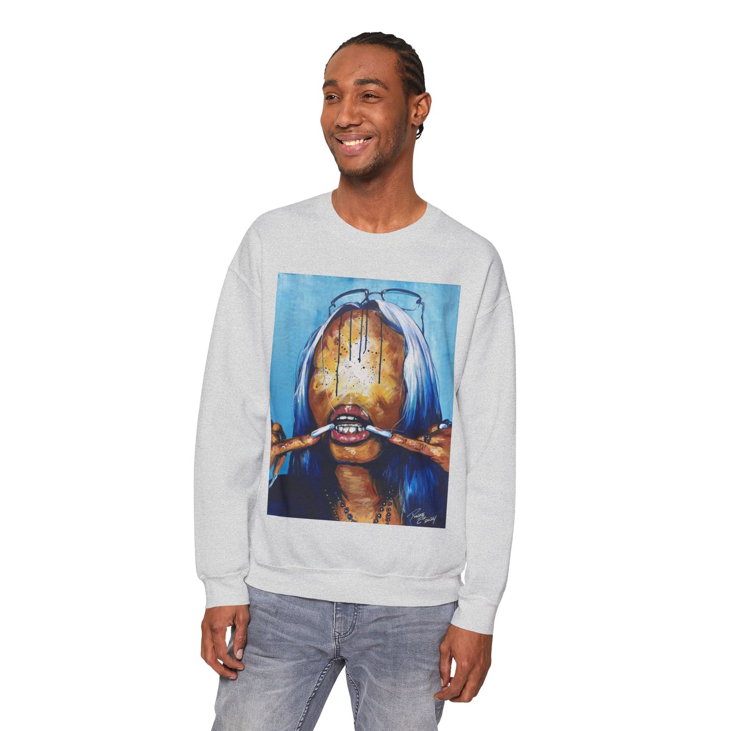 Naturally Anycia Sweatshirt: Unisex, Heavy blend