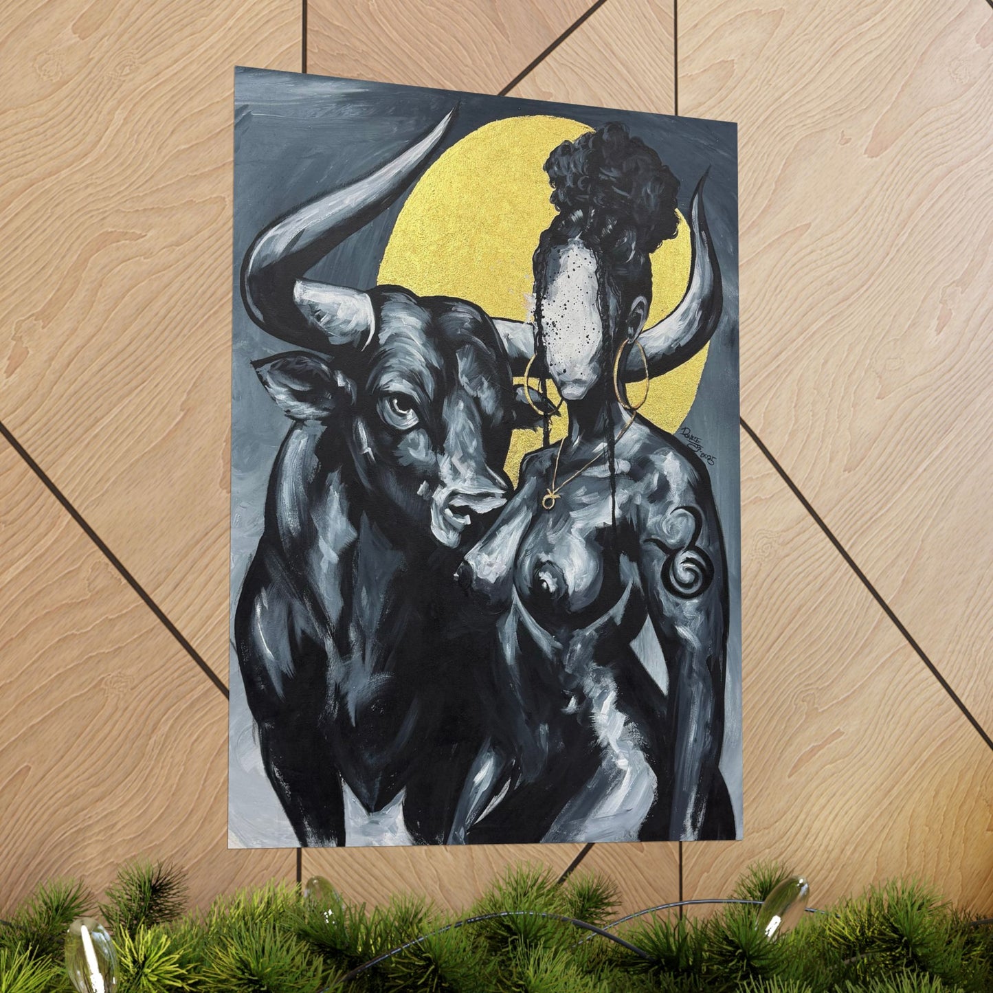 Naturally Taurus Premium Matte Vertical Posters