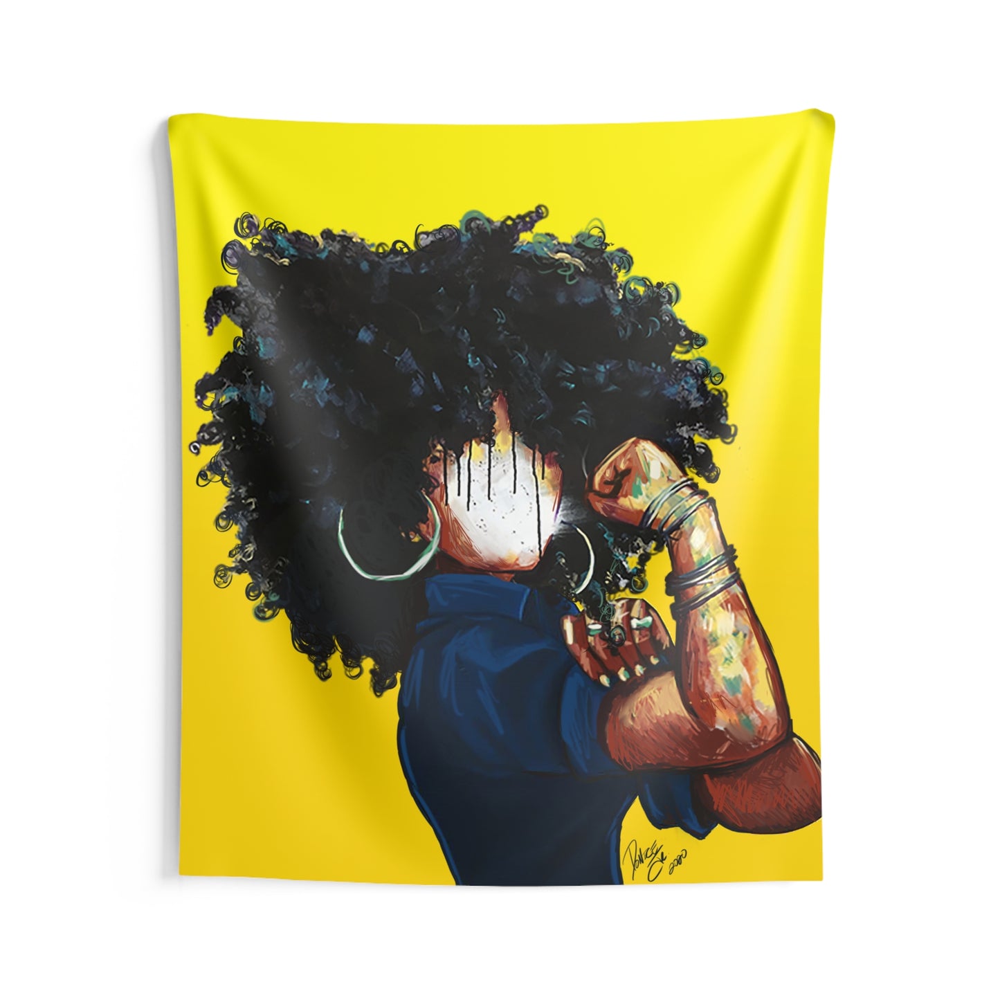 Naturally the Riveter Indoor Wall Tapestries