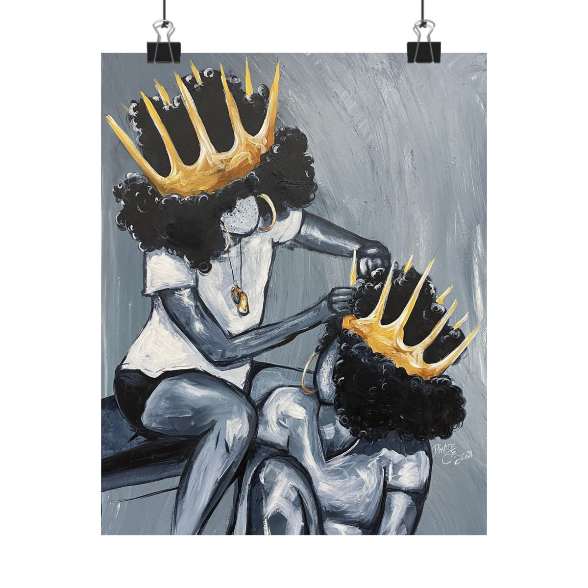 Naturally Queens Matte Vertical Poster