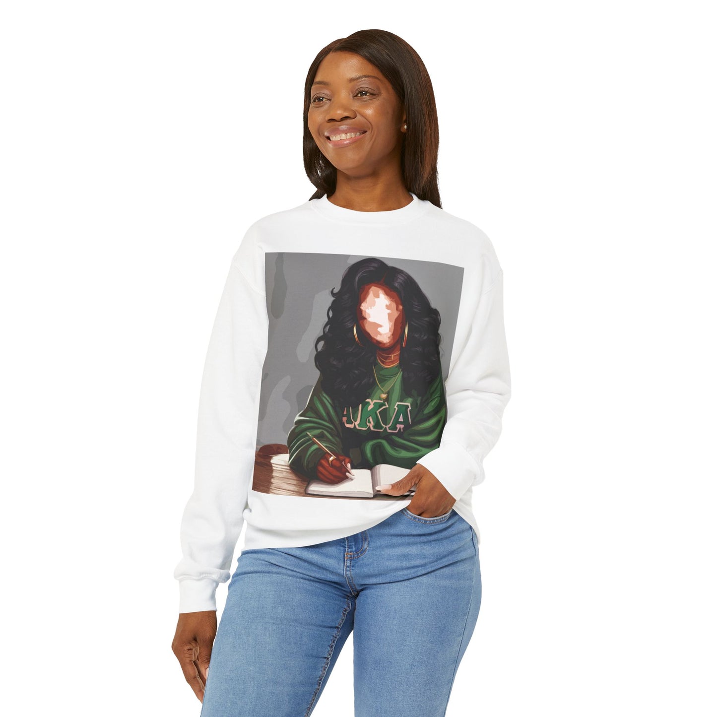 Naturally Divine AKA II Sweatshirt: Unisex, Heavy blend