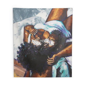 Naturally Black Love XII Indoor Wall Tapestries