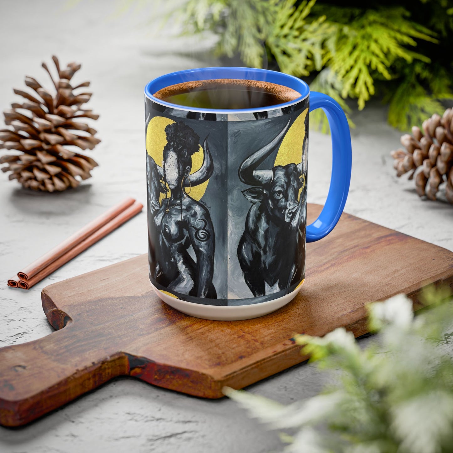 Naturally Taurus Ceramic Mug (11oz/15oz)