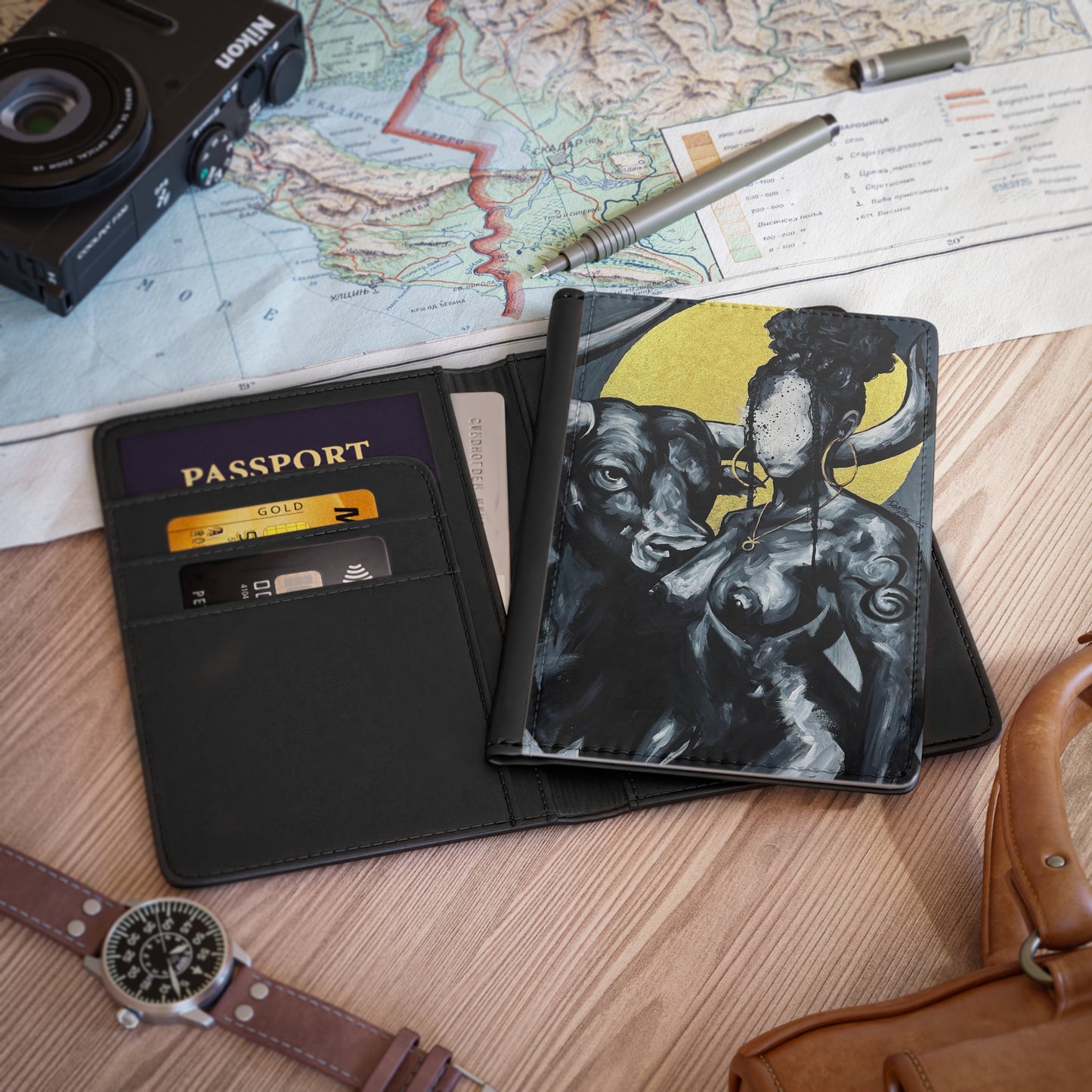 Naturally Taurus Passport Cover