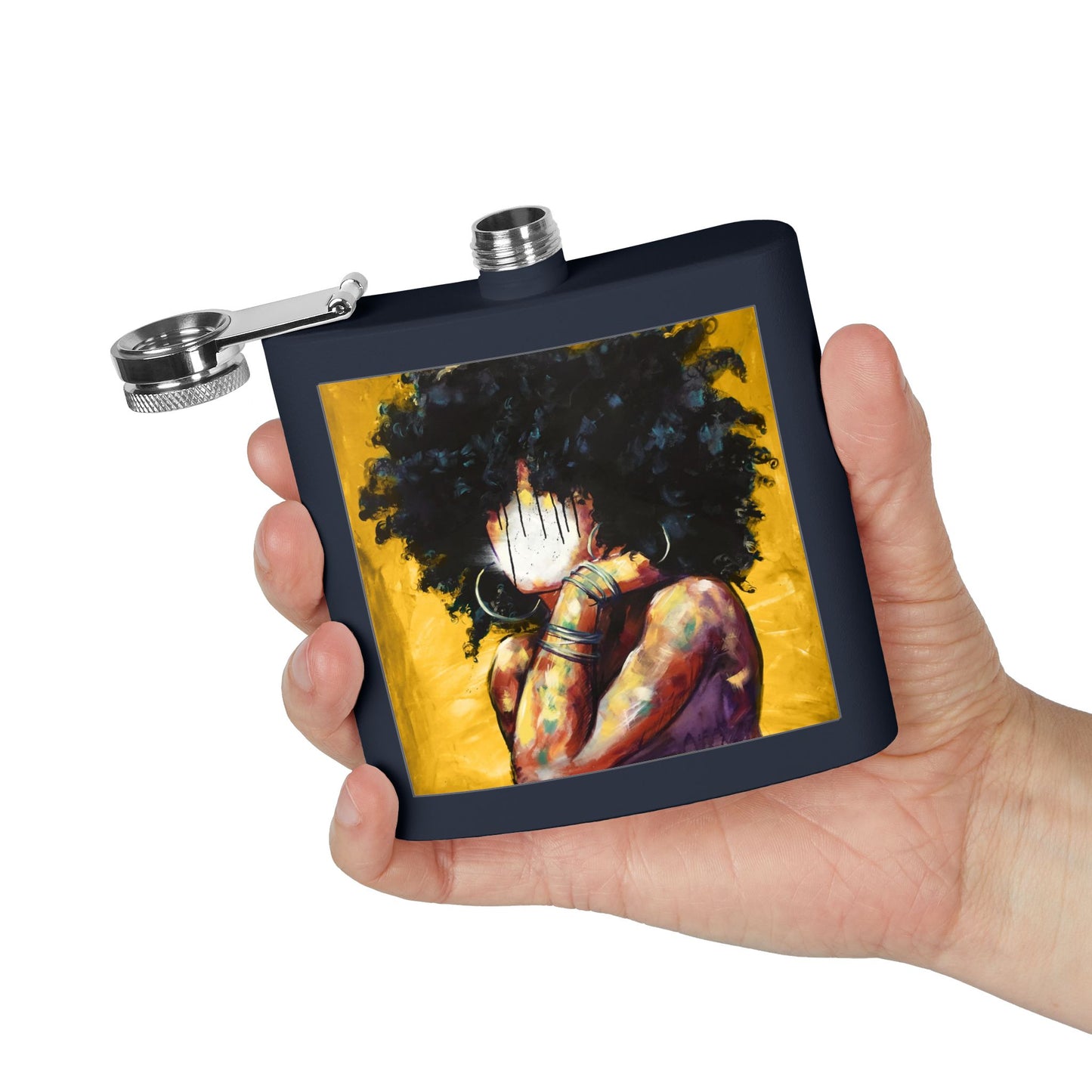 Naturally II GOLD Stainless Steel Flask