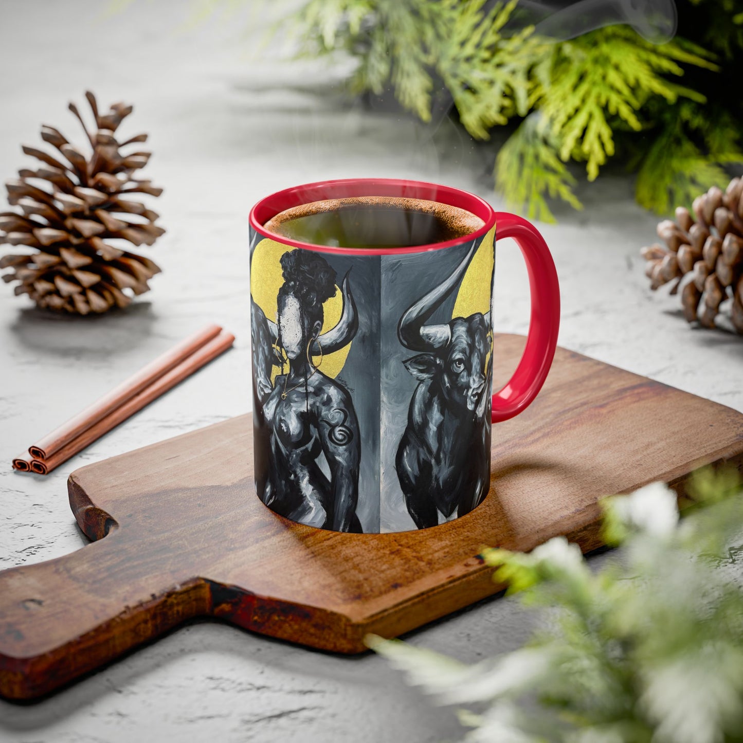 Naturally Taurus Ceramic Mug (11oz/15oz)