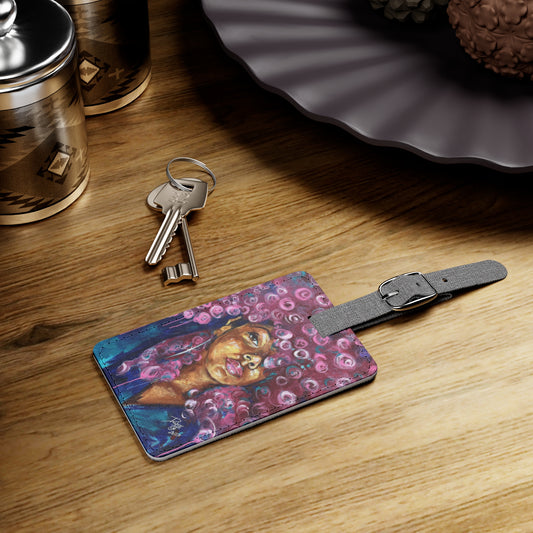 Naturally Rosado Luggage Tag, Rectangle