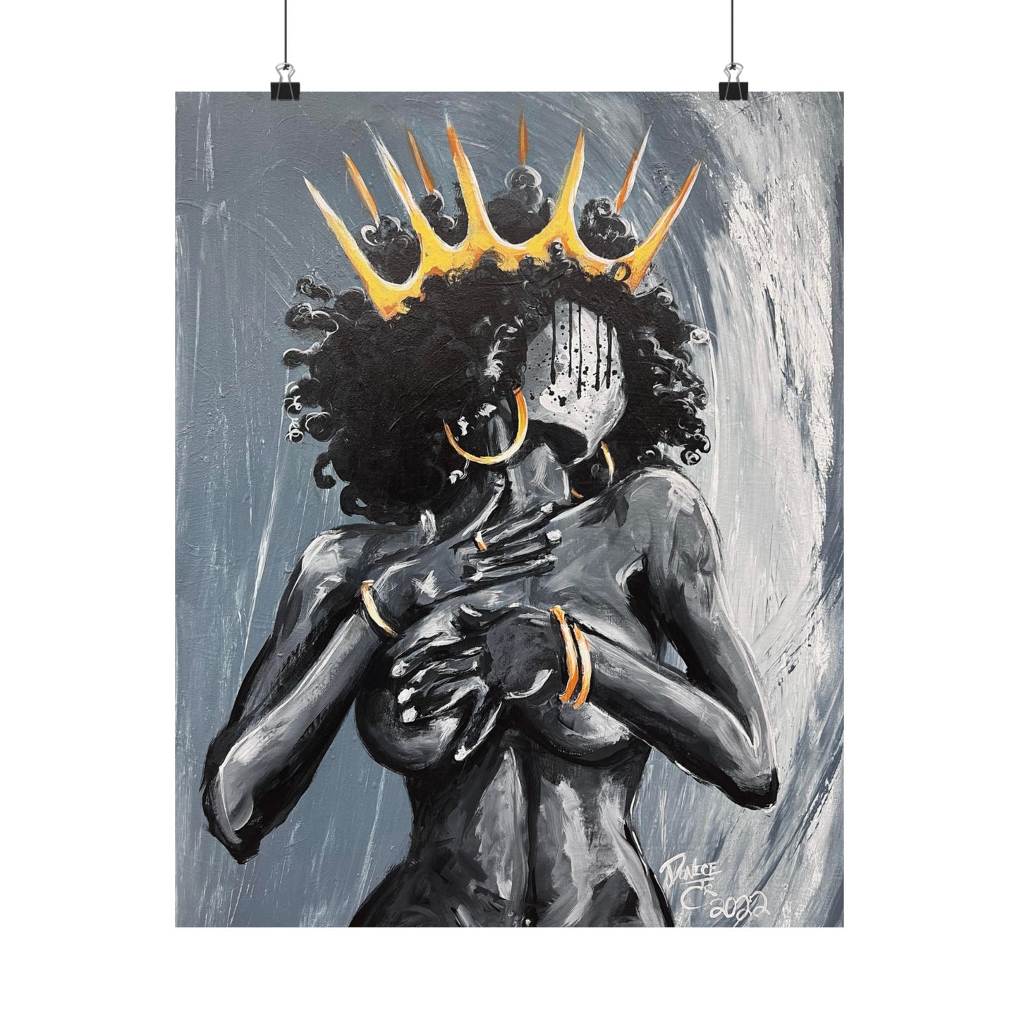 Naturally Queen XX Premium Matte vertical posters