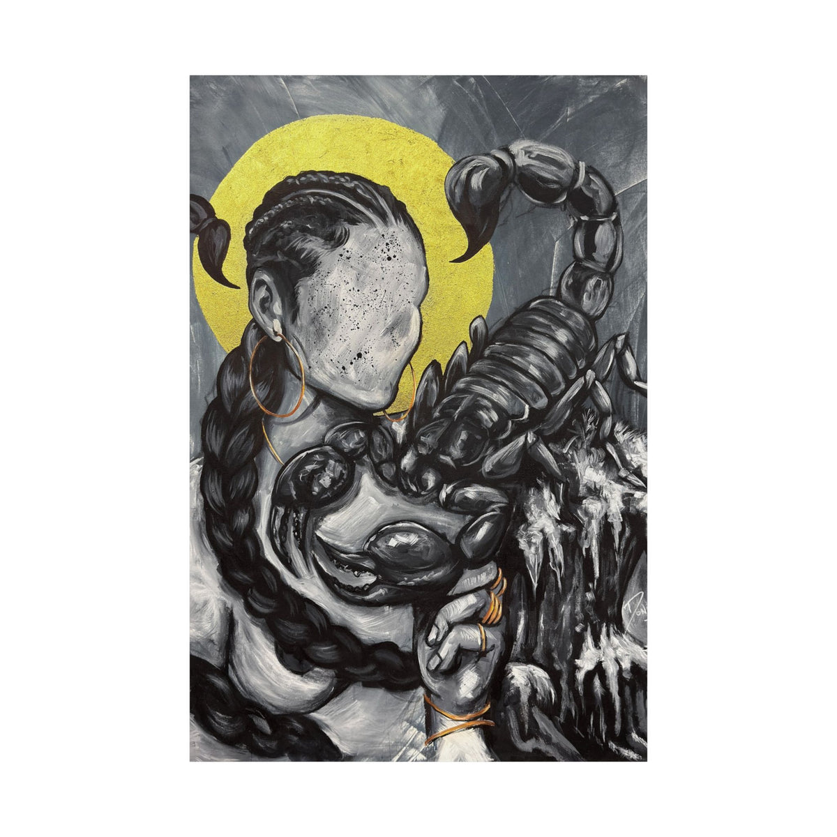 Naturally Scorpio Matte Poster