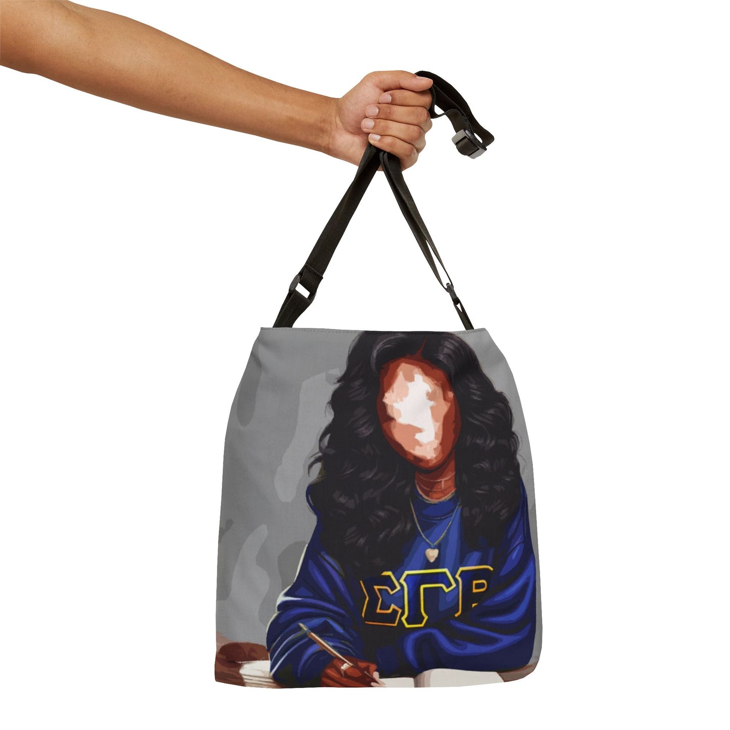 Naturally Divine SGRho Adjustable Tote Bag