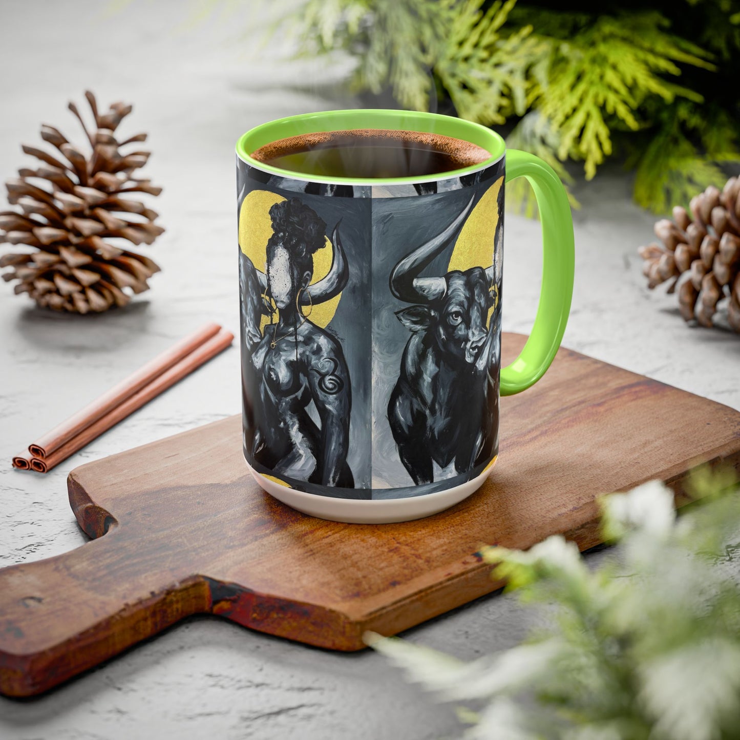 Naturally Taurus Ceramic Mug (11oz/15oz)