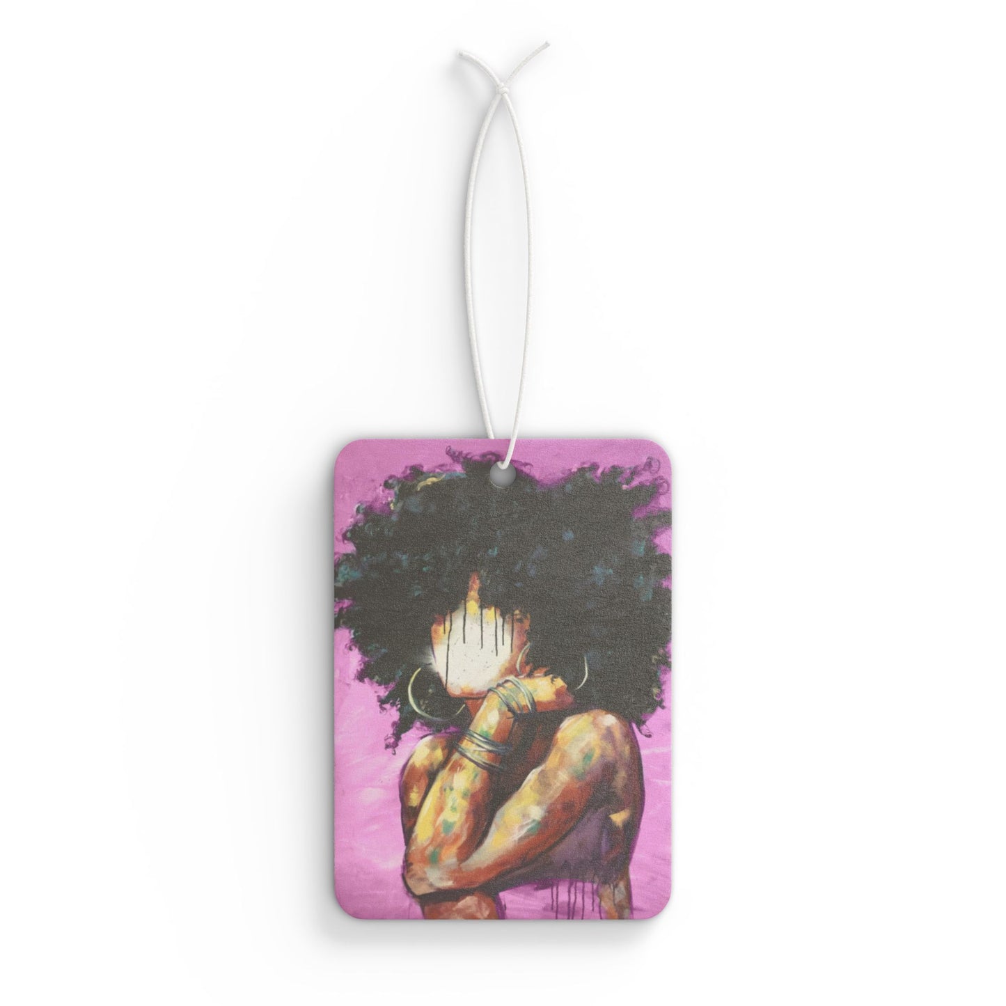 Naturally II PINK Car Air Freshener