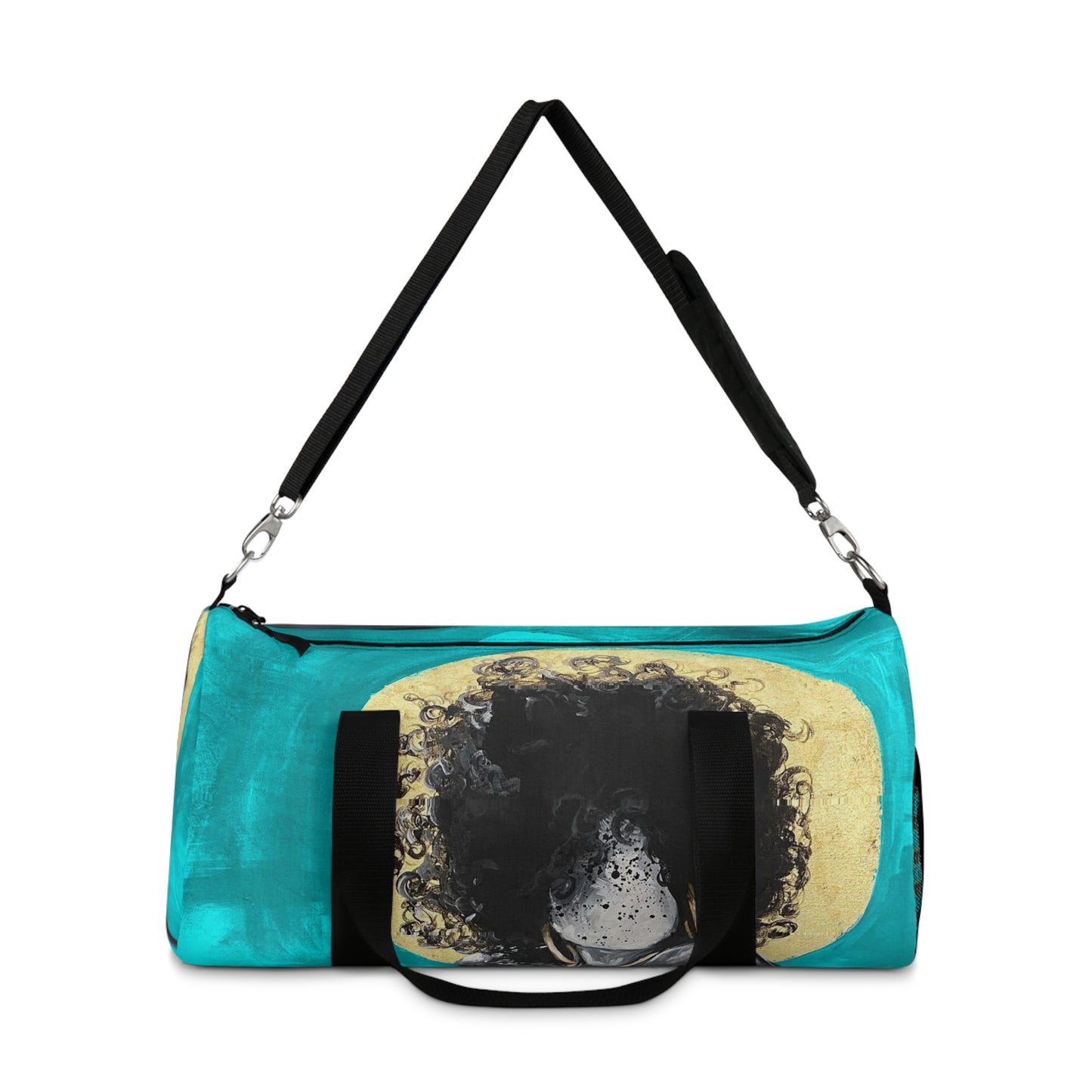 Naturally Nude III TEAL Duffel Bag