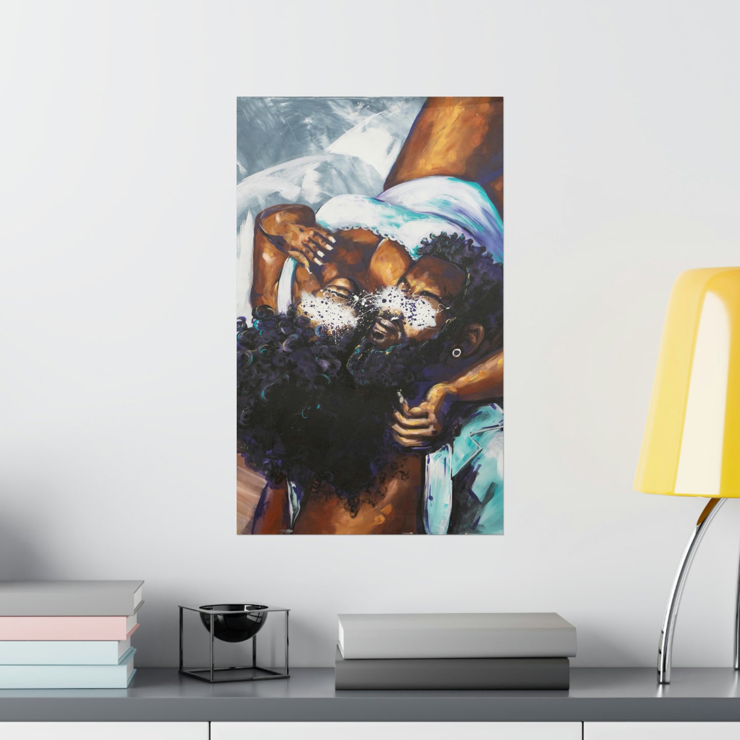 Naturally Black Love XII Matte Vertical Posters