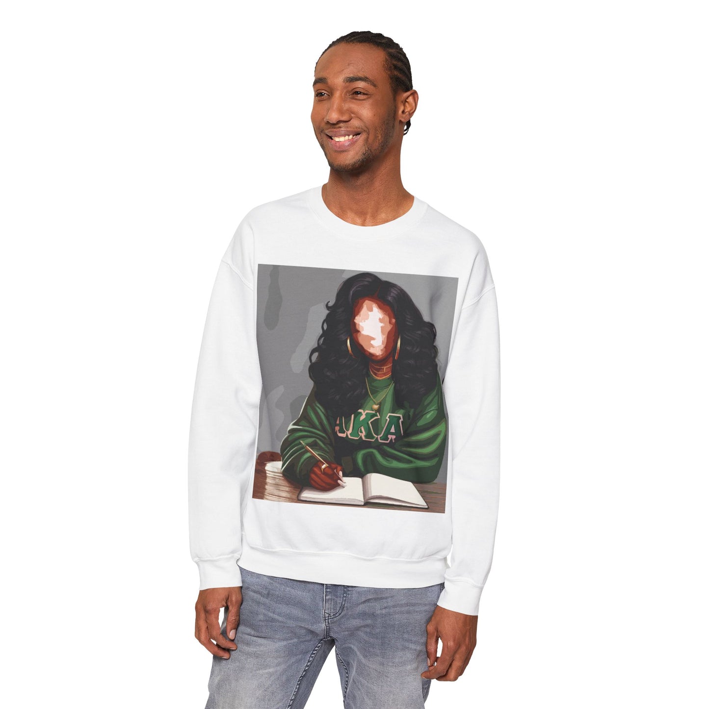 Naturally Divine AKA II Sweatshirt: Unisex, Heavy blend