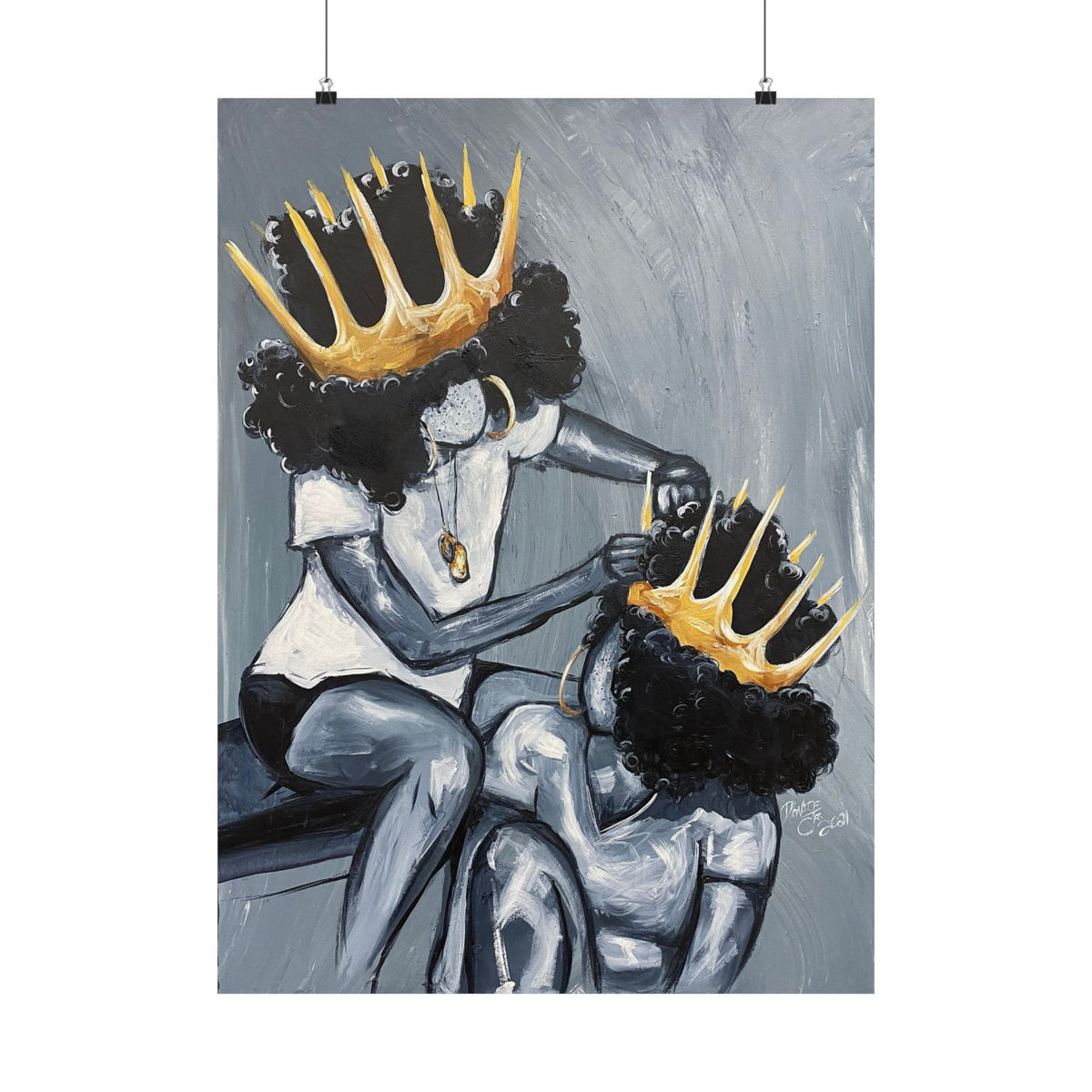 Naturally Queens Matte Vertical Poster