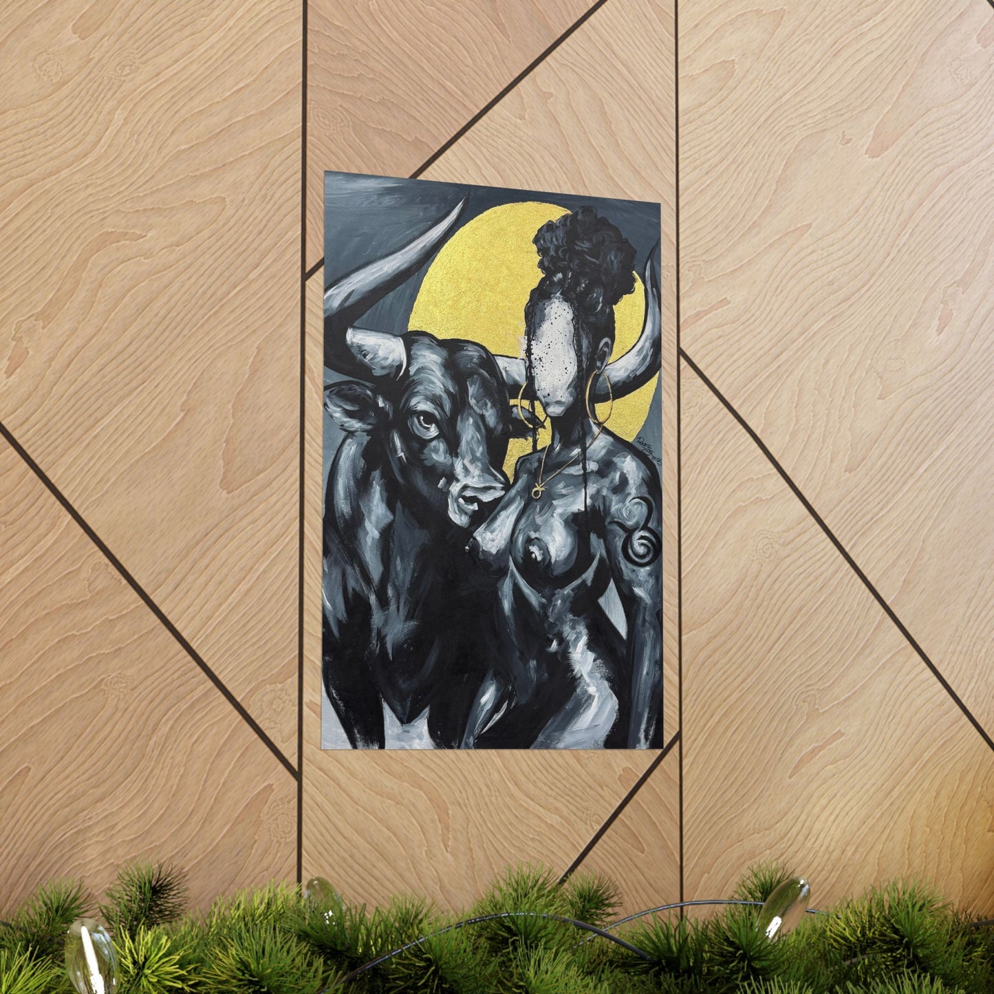 Naturally Taurus Premium Matte Vertical Posters