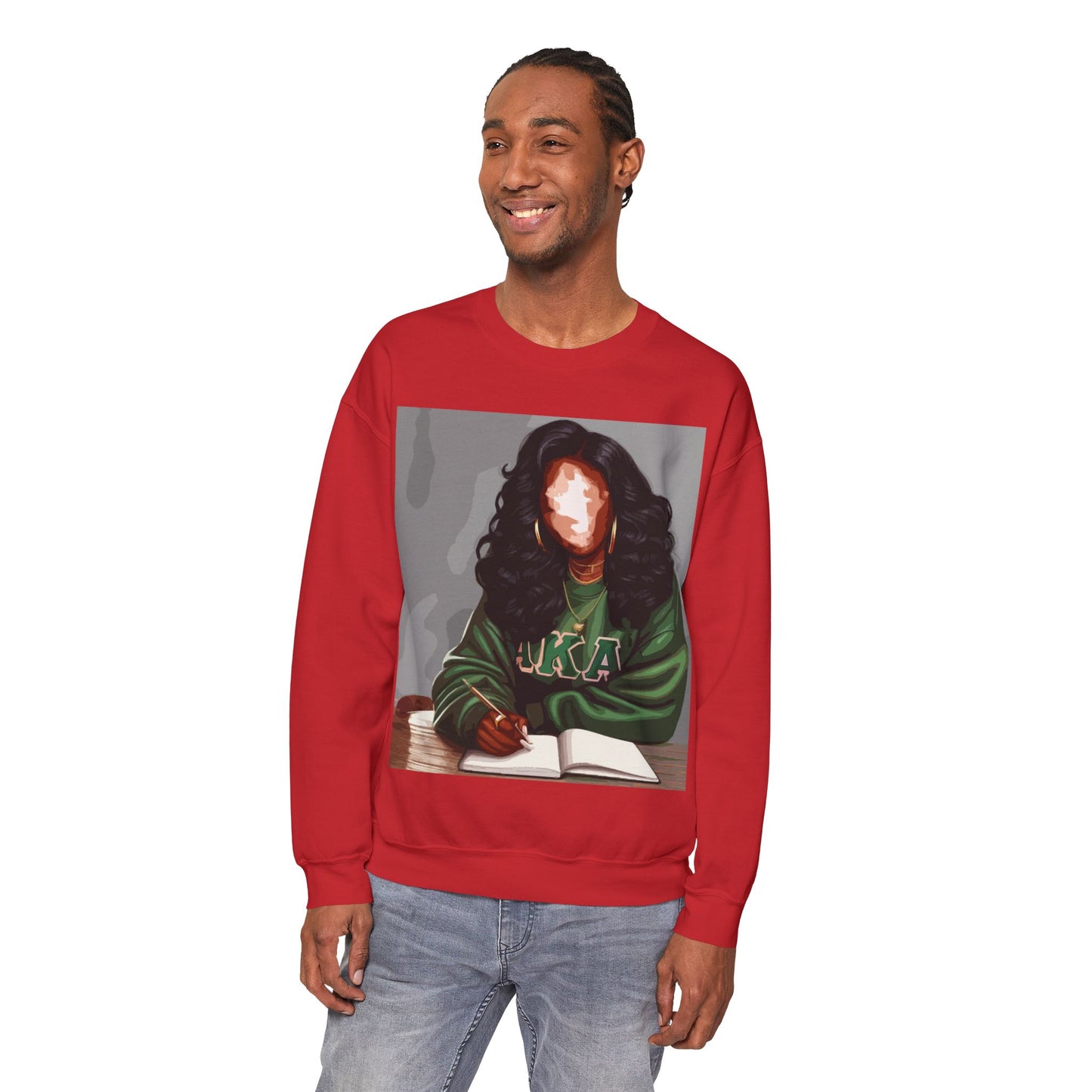 Naturally Divine AKA II Sweatshirt: Unisex, Heavy blend