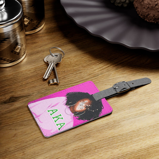 Naturally Divine AKA III Luggage Tag, Rectangle