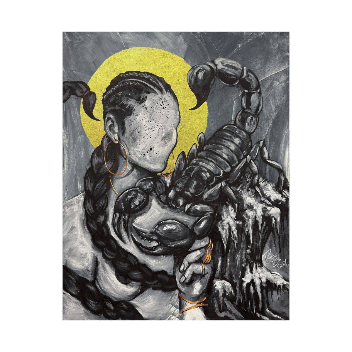 Naturally Scorpio Matte Poster