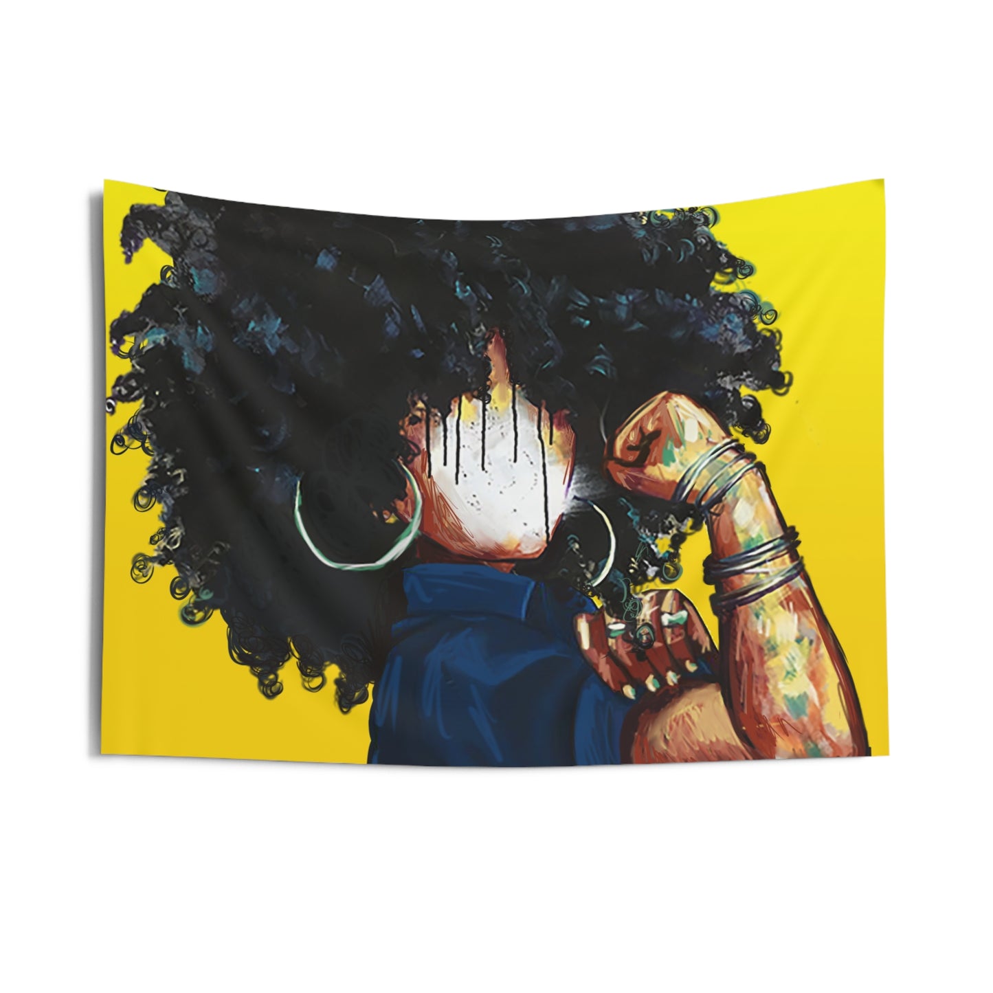 Naturally the Riveter Indoor Wall Tapestries