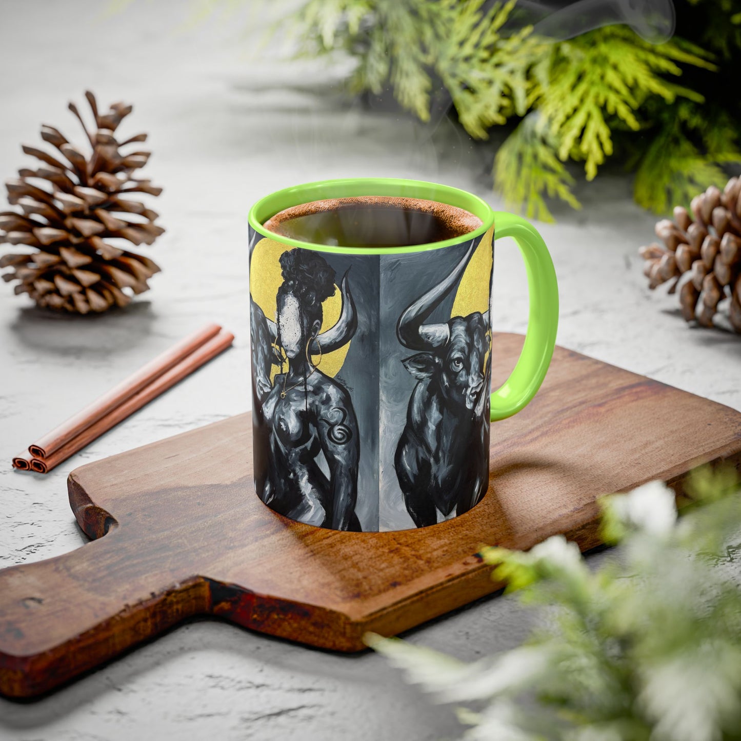 Naturally Taurus Ceramic Mug (11oz/15oz)
