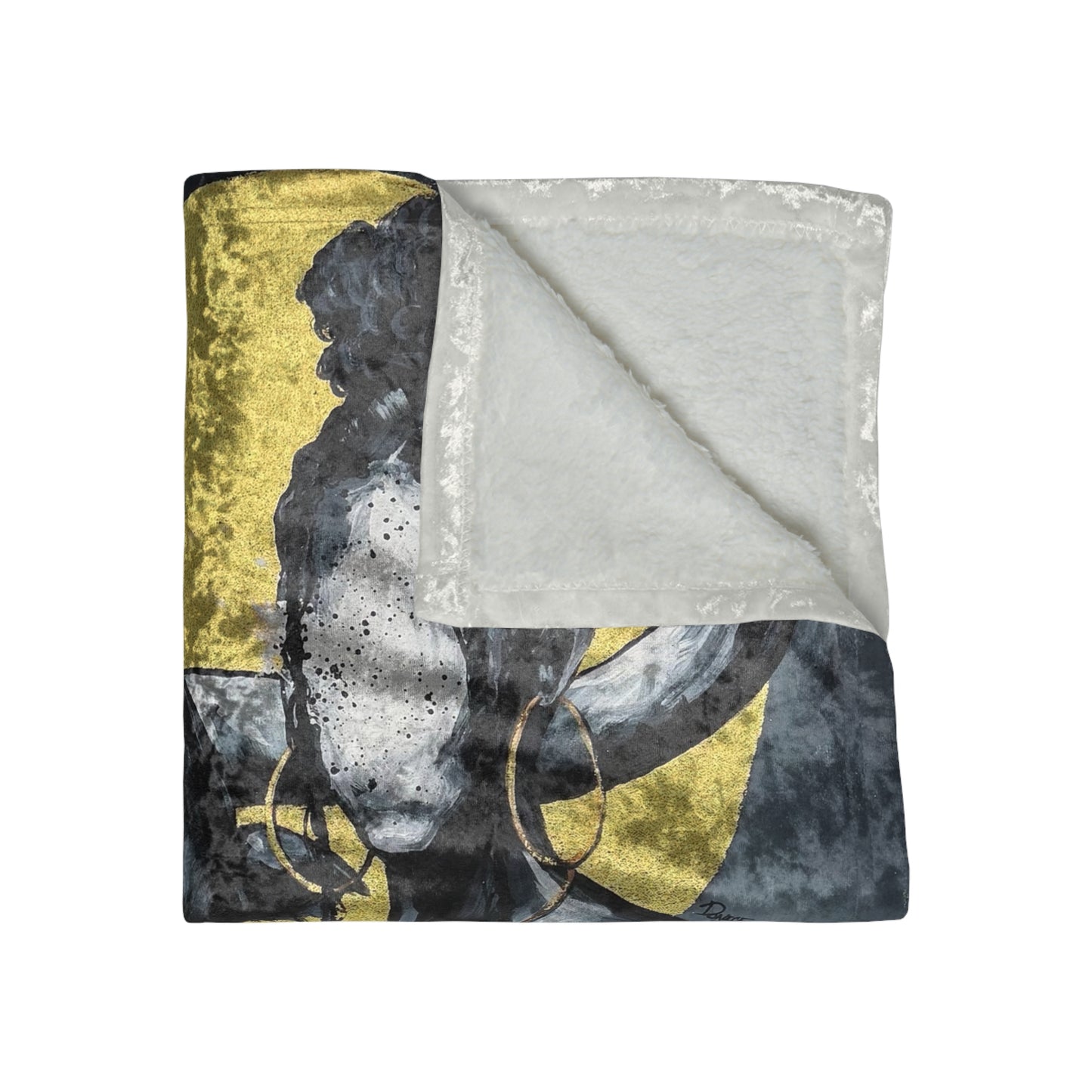 Naturally Taurus Crushed Velvet Blanket