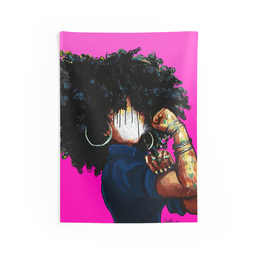 Naturally the Riveter PINK Indoor Wall Tapestries