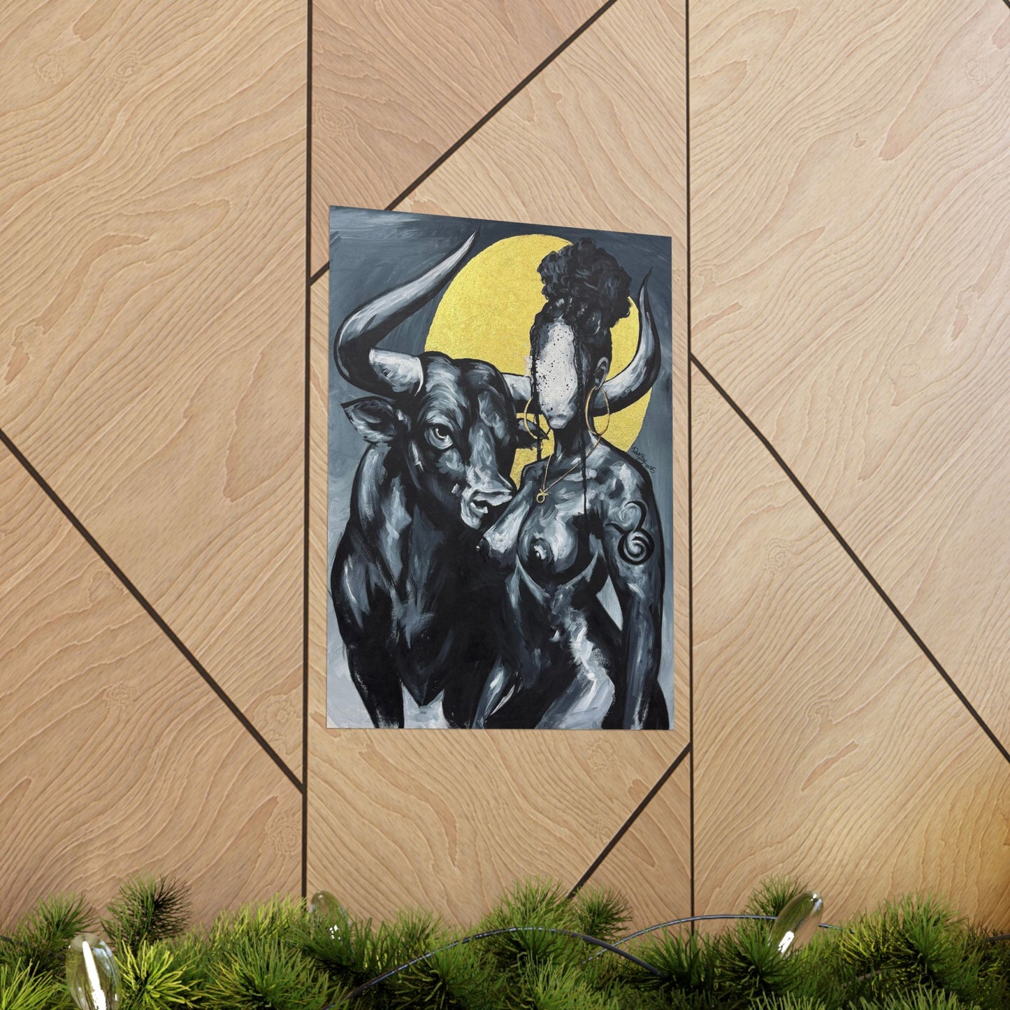 Naturally Taurus Premium Matte Vertical Posters