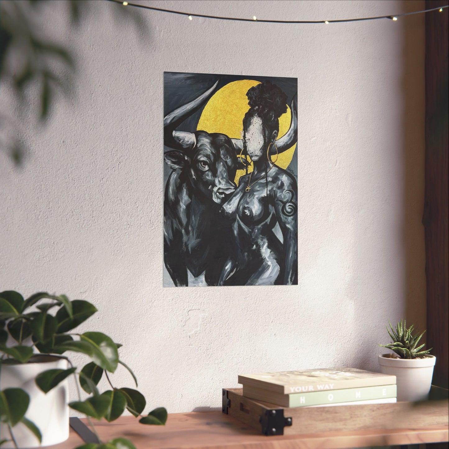 Naturally Taurus Premium Matte Vertical Posters