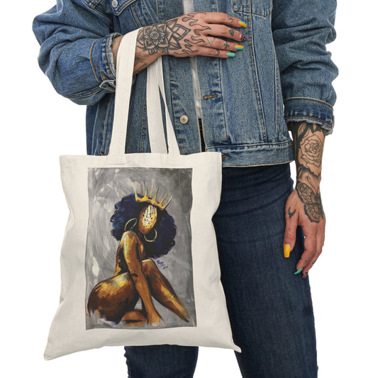 Naturally Queen Nessa Natural Tote Bag