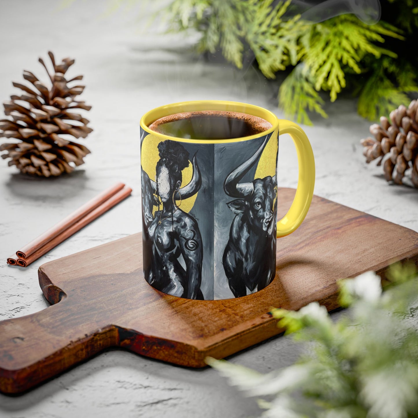 Naturally Taurus Ceramic Mug (11oz/15oz)