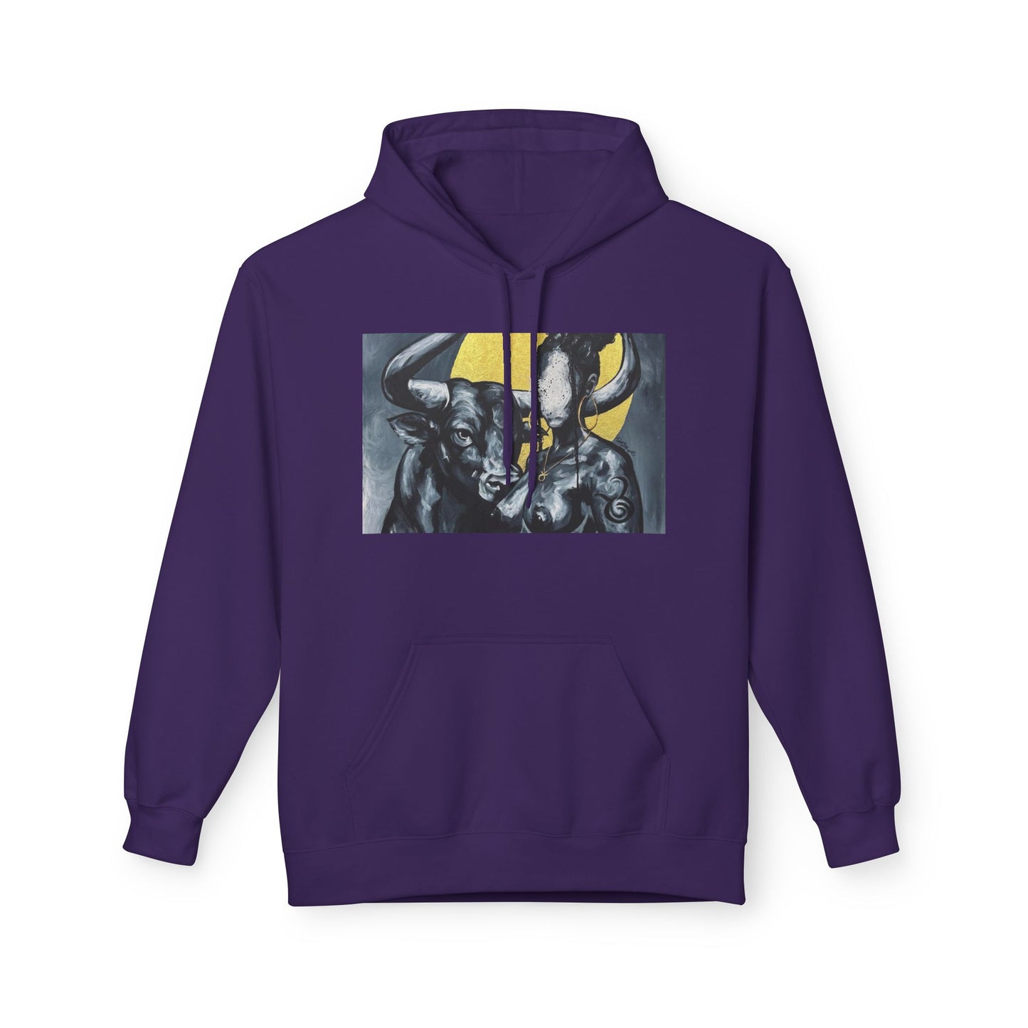 Naturally Taurus Unisex Midweight Softstyle Hoodie