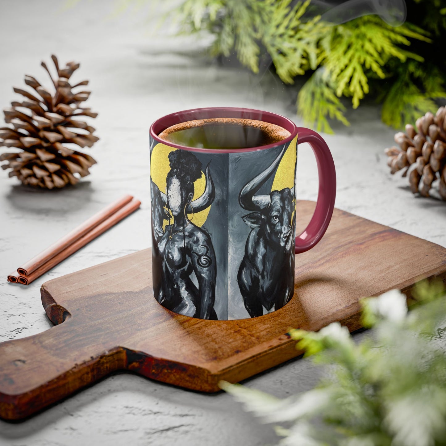 Naturally Taurus Ceramic Mug (11oz/15oz)
