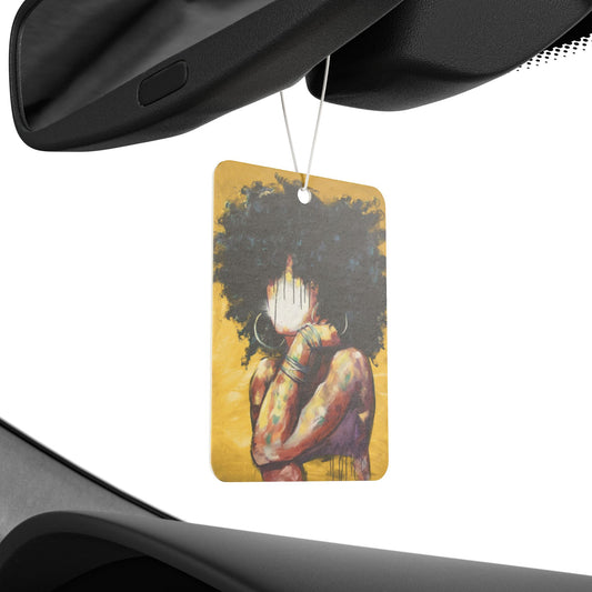 Naturally II GOLD Car Air Freshener
