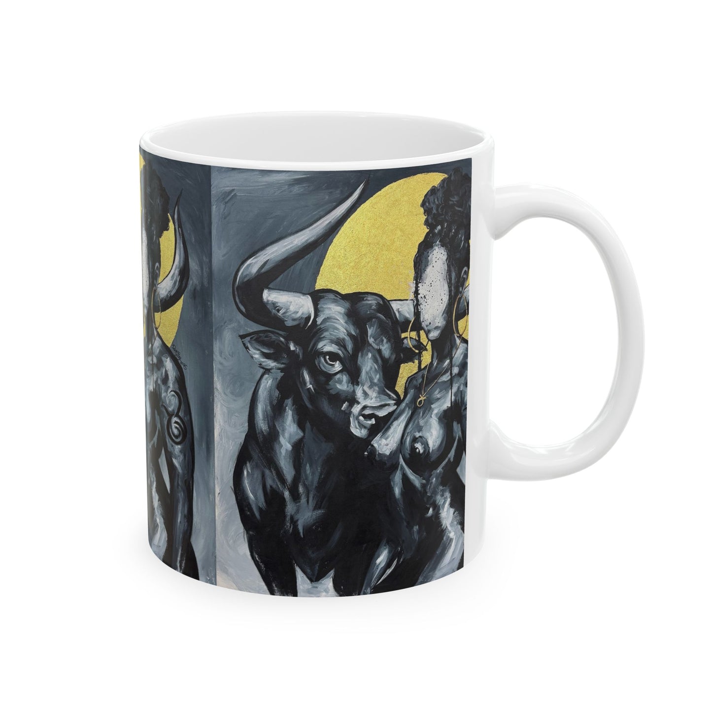 Naturally Taurus Ceramic Mug (11oz, 15oz)