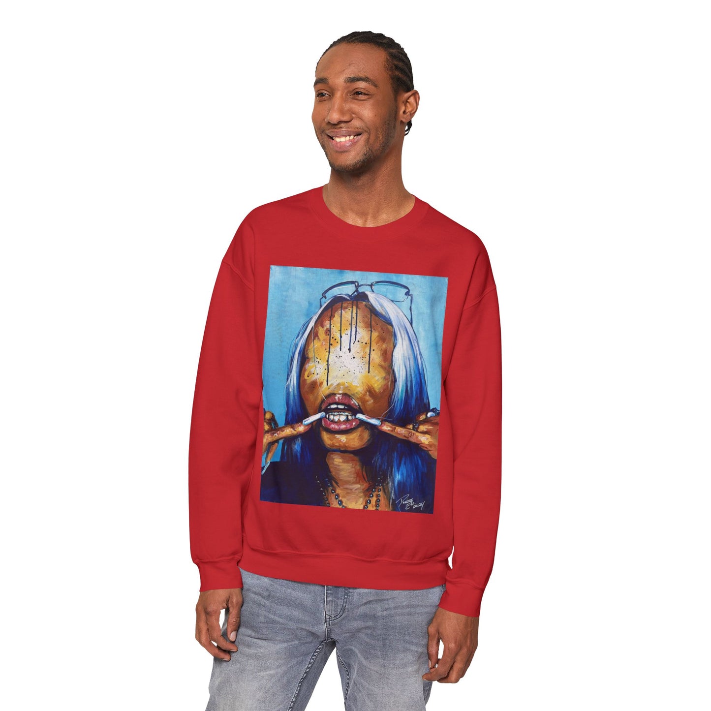 Naturally Anycia Sweatshirt: Unisex, Heavy blend