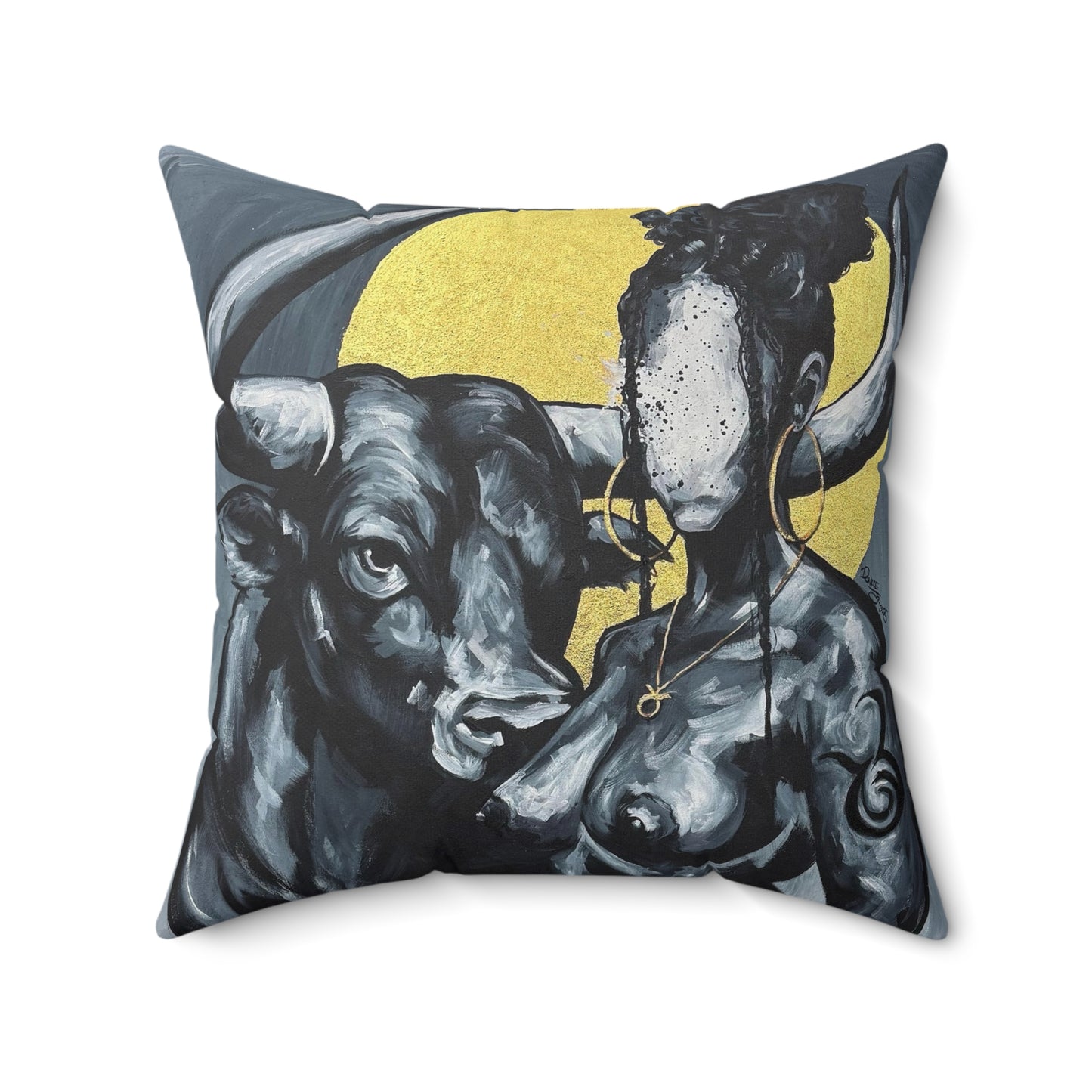 Naturally Taurus Decorative Throw Pillow