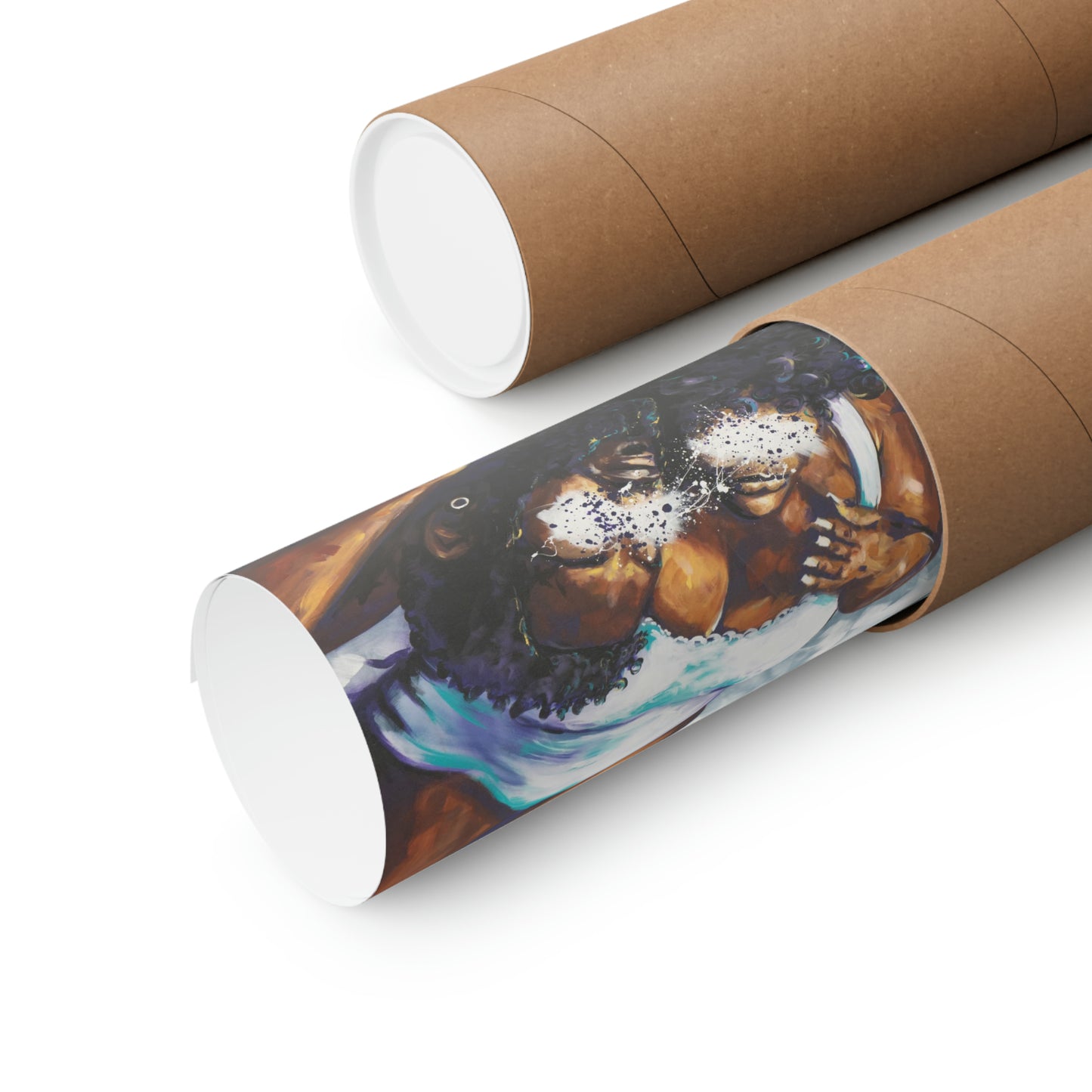 Naturally Black Love XII Matte Vertical Posters
