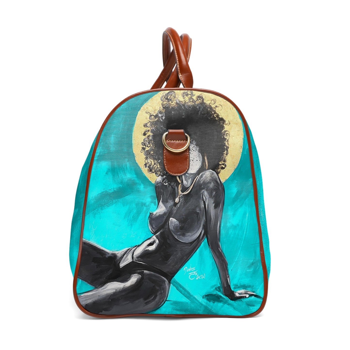 Naturally Nude III TEAL Travel Bag
