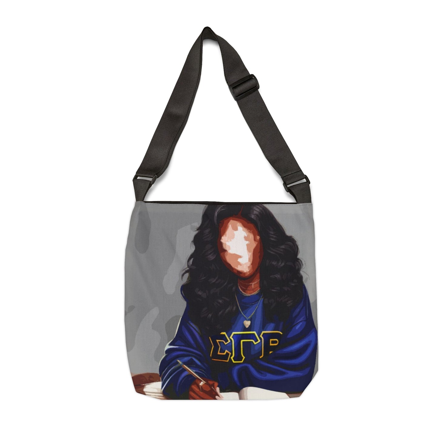 Naturally Divine SGRho Adjustable Tote Bag