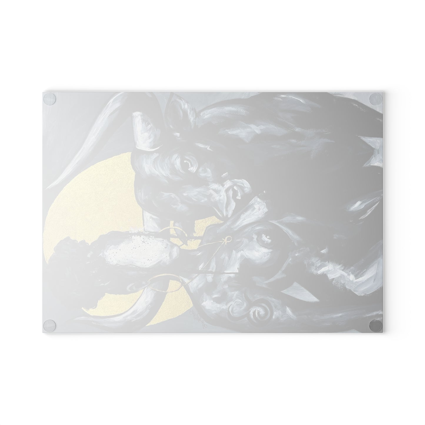 Naturally Taurus Glass Cutting Board