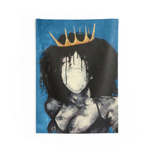 Naturally Queen I BLUE Indoor Wall Tapestries