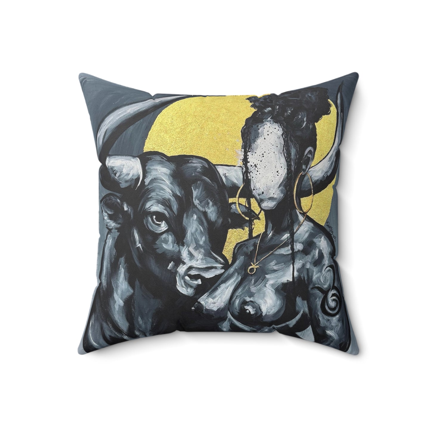Naturally Taurus Decorative Throw Pillow