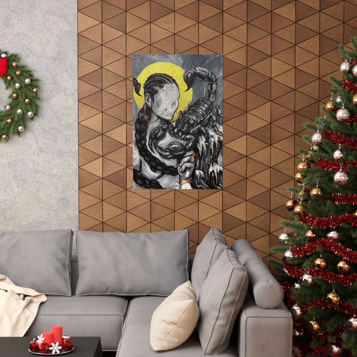 Naturally Scorpio Matte Poster